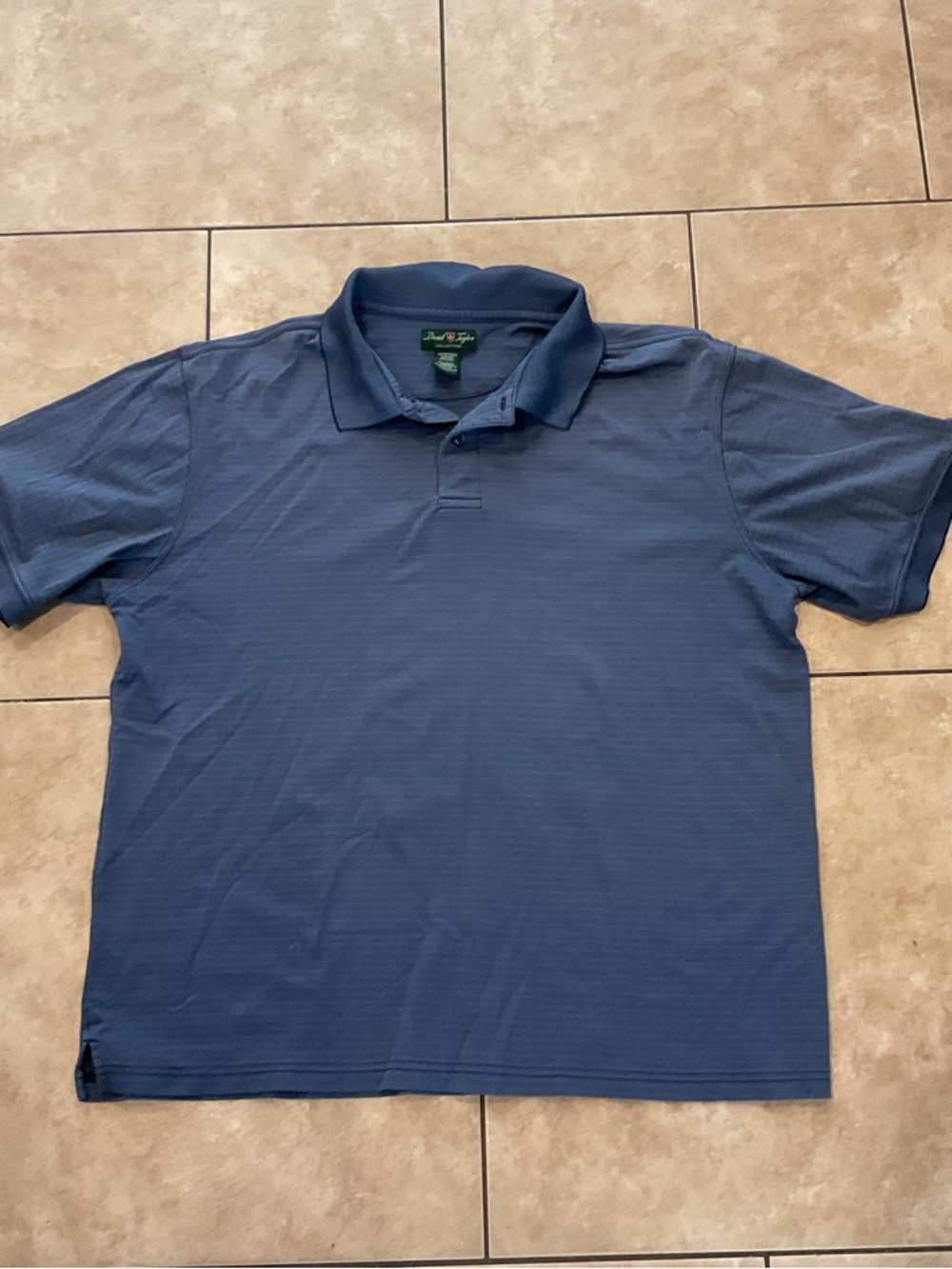 David Taylor Collection Classic Men's Polo Golf Shirt Large